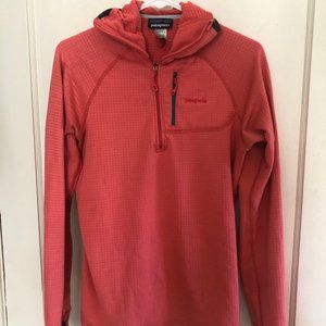 Womens' Patagonia R1 Baselayer - Fleece, Pink, Coral